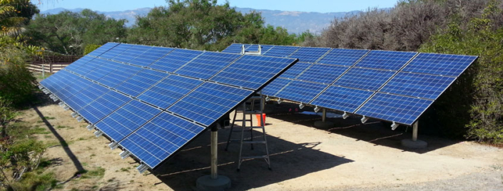 On-Ground Installation of Solar Panels in Ventura County, CA